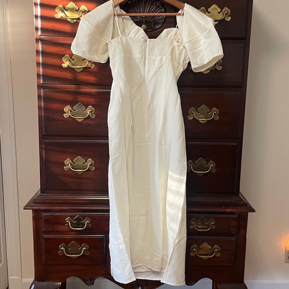 New Cult Gaia Muna Off the Shoulder Dress size 6 - Picture 8 of 15